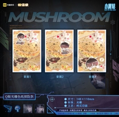 Giấy ảnh thấu kính đổi ba lần Q-Version - Phiên bản phiêu lưu Cây nấm nhỏ chính hãng