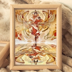 Khung ảnh Thiên quan tứ phúc mẫu 31