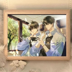 Khung ảnh Ngụy trang học tra 17*21cm Mẫu 17