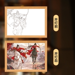 Tranh phát sáng Ma đạo tổ sư Mẫu 1