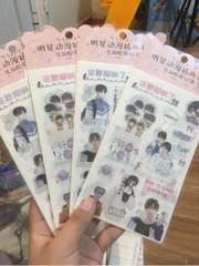 Sticker bộ truyện Câu hỏi này nằm ngoài đề cương mẫu 1