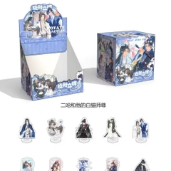 Pack standee xoay Husky và sư tôn mèo trắng của hắn ngẫu nhiên 09072025