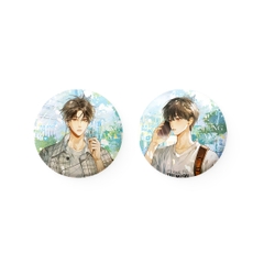 Huy hiệu Mỗ mỗ chính hãng set 2 cái Mẫu 1