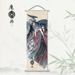 Tranh vải treo tường 25*70 cm Ma đạo tổ sư Mẫu 3