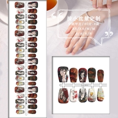 Móng tay Thiên quan tứ phúc Mẫu 3