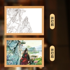 Tranh phát sáng Ma đạo tổ sư Mẫu 2