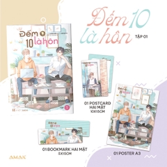 Sách Đếm 10 là hôn Tập 1 [KÈM POSTER]