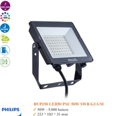 Đèn Led Pha 50w Philips BVP150 G3 LED50 PSU SWB GM