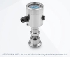 OPTIBAR PM 3050 Version with flush diaphragm and clamp connection