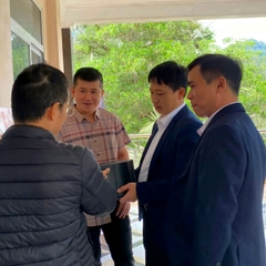 Gian hàng trưng bày của Công ty CP TV TM Lạc Việt tại Hội nghị BCH Chi hội cấp thoát nước miền Bắc lần thứ II nhiệm kỳ 2023-2025 tại Hà Giang