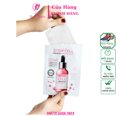 Mặt nạ tế bào gốc dưỡng trắng da cao cấp Wskin Stem Cells (1miếng)