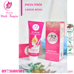 Sữa rửa mặt ALAVI trà xanh - nghệ tươi 120ml