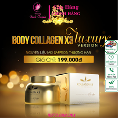 Kem Body Collagen X3 Luxury Mix Saffron