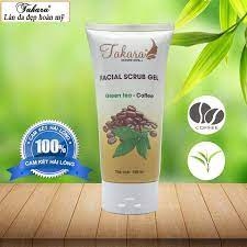 Gel tẩy tế bào chết Takara Green tea- coffee 180ml