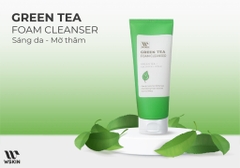 Sữa rửa mặt trà xanh WSKIN Green Tea Foam Cleanser