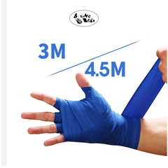 Băng đa ABJ Boxing 4,5m - 3m  quấn cổ tay đấm bốc võ thuật Muay Thái MMA Handraps Nam - Nữ - Trẻ Em