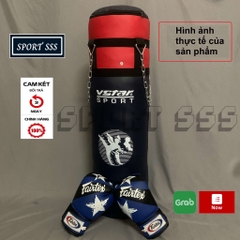 Bao đấm Boxing 1m Vstar cao cấp đã nhồi