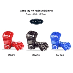 Găng Tay hở ngón ABJ - Boxing đấm bốc Thể Thao Ufc ,MMA - Người Lớn - Trẻ Em