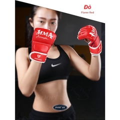 Găng Tay hở ngón ABJ - Boxing đấm bốc Thể Thao Ufc ,MMA - Người Lớn - Trẻ Em