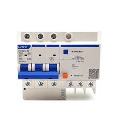 NXBLE-32/63 3P Cầu dao chống giật kết hợp bảo vệ quá tải Chint 6kA RCBO