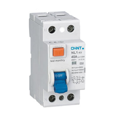 NL1-63 2P Cầu dao chống giật Chint 2 pha 10kA RCCB