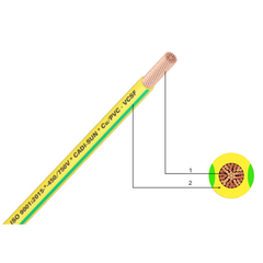 Cadisun Dây dân dụng VCSF 1x (300/500V và 450/750V)