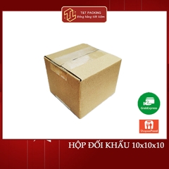 10x10x10 50 cái Hộp carton ship COD