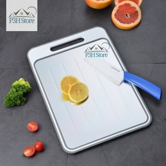 Thớt rã đông 2 mặt nhôm và nhựa Lock&Lock CSC411