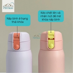 Bình giữ nhiệt LocknLock Schoolfit Cotton Candy Tumbler LHC3233N P3H Store