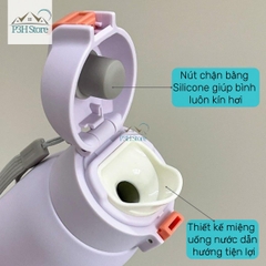 Bình giữ nhiệt LocknLock Schoolfit Cotton Candy Tumbler LHC3233N P3H Store