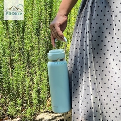 Bình giữ nhiệt LocknLock Sling Ring có quai xách dung tích 650ml LHC4321 và 800ml LHC4322 P3HStore