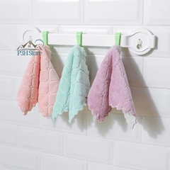 Set 10 khăn lau bếp nhỏ đa năng 2 mặt siêu thấm (lau bếp, bát đĩa, bàn ghế...) kháng khuẩn