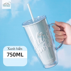 Ly nhựa 2 lớp có tay cầm Lock&Lock dung tích 750ml HAP503