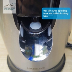Máy vắt cam bằng thép không gỉ Lock&Lock công suất 85W EJJ226BLK - Bảo hành 1 năm chính hãng