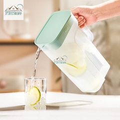 Bình đựng nước LocknLock One Handed Jug dung tích 2.1L HAP818 có tay cầm chắc chắn dung tích lớn