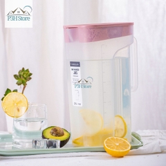 Bình đựng nước LocknLock One Handed Jug dung tích 2.1L HAP818 có tay cầm chắc chắn dung tích lớn
