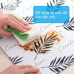 Tấm chắn dầu mỡ nhà bếp gấp gọn dùng chắn gió bếp gas và chống văng dầu mỡ KU02