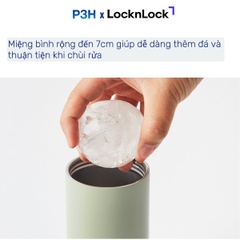 Bình giữ nhiệt LocknLock Metro Two Way Tumbler 237ml/475ml Hộp ủ cháo nhỏ có quai xáchLHC4272 LHC4274 P3H