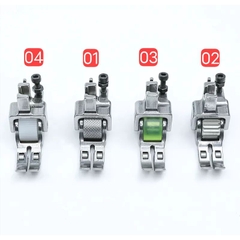 Chân vịt chống nhăn 3 BÁNH XE dùng cho máy 1 kim công nghiệp Jack, sirubar, juki,...