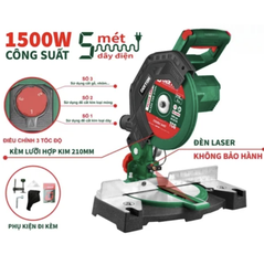 Máy cắt đa năng Dekton DK-CN210PLUS Nâng cấp khả năng điều chỉnh tốc độ cắt với ba mức khác nhau