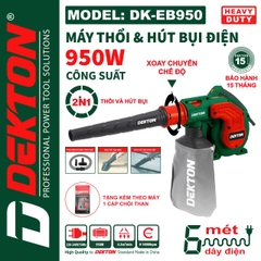 Máy Thổi Bụi 950W Dùng Điện Dekton DK-EB950