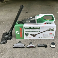 Máy hút bụi hoạt động bằng pin hiệu DEKTON, Model: M21-HB01BL; 21V, dung tích hộp chứa 0.6L, 150W