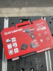 Máy siết bulong 1000N đầu khẩu 3/4 inch dùng pin 20V SFUNPRO S20 M1000A