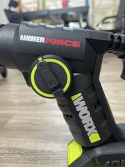 Máy khoan đục bê tông cầm tay 20V Worx (1pin4Ah+Sạc) WU380S