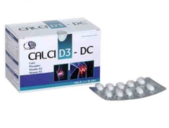 CALCI D3 - DC (H/60 viên) - Bổ sung Canxi