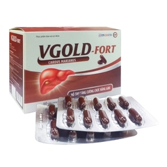VGOLD - Fort (H/60,viên nang mềm) - Giảm rối loạn chức năng Gan