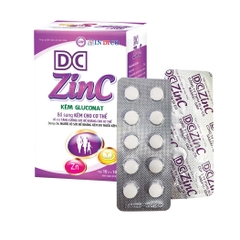 Kẽm DC ZINC (H/100 viên) - Bổ sung kẽm, tăng đề kháng