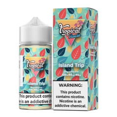 100ml Mỹ Tropical House Island Trip vị dứa dừa rượu gum