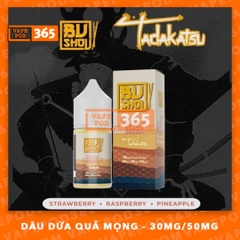 30ml salt nic Bushou Tadakatsu Strawberry Raspberry Pineapple ( dâu mâm xôi dứa )