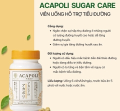 Viên uống kiểm soát lượng đường Acapoli Nhật Bản